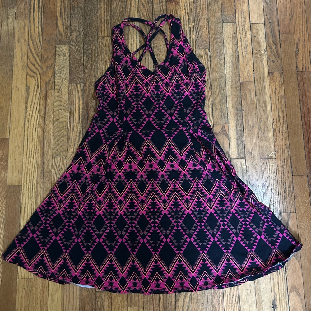 Geometric design dress